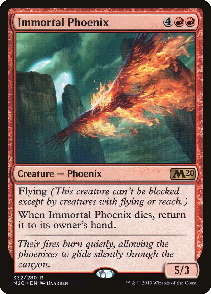 Immortal Phoenix [Core Set 2020] | Good Games Modbury