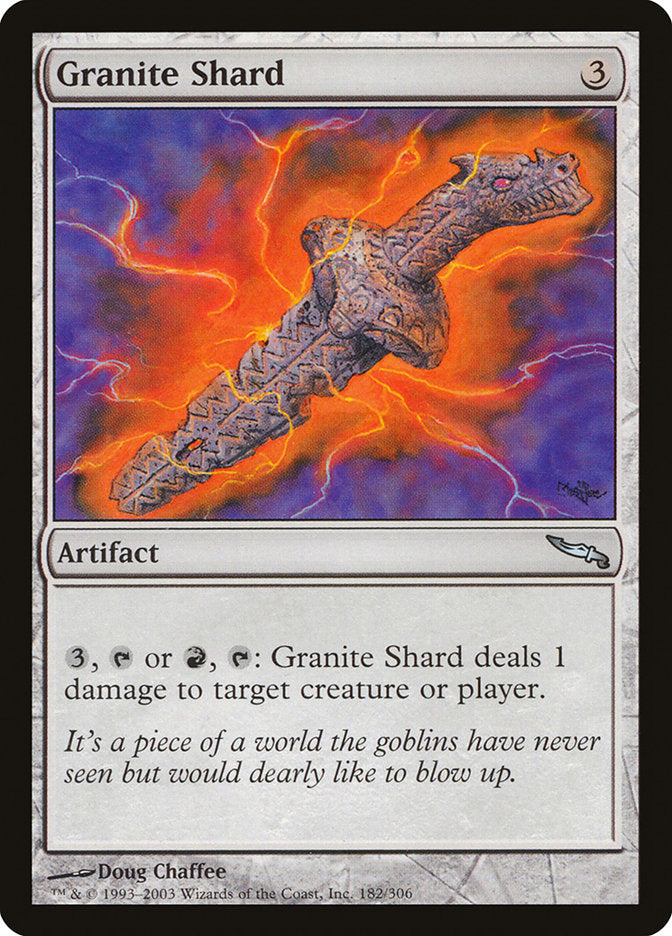 Granite Shard [Mirrodin] | Good Games Modbury