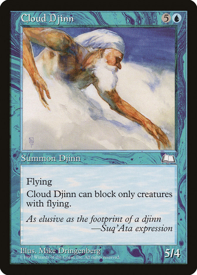 Cloud Djinn [Weatherlight] | Good Games Modbury
