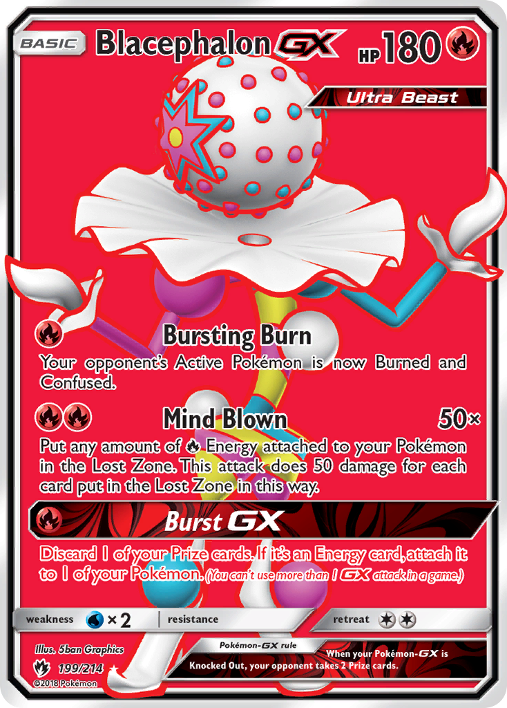 Blacephalon GX (199/214) [Sun & Moon: Lost Thunder] | Good Games Modbury