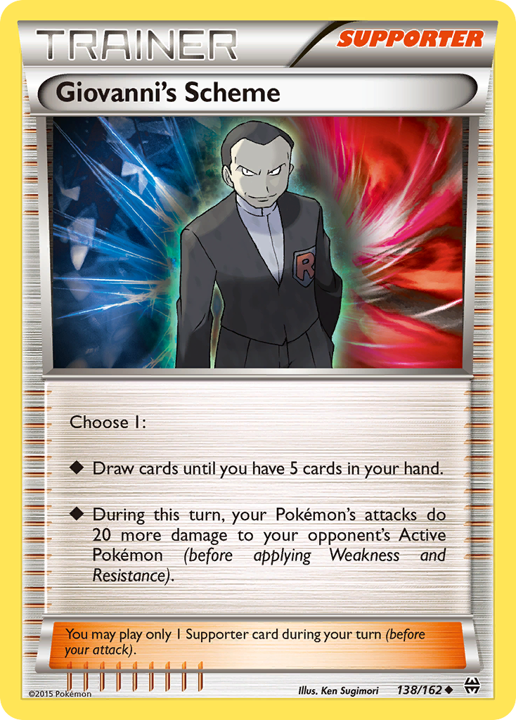 Giovanni's Scheme (138/162) [XY: BREAKthrough] | Good Games Modbury