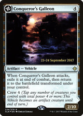 Conqueror's Galleon // Conqueror's Foothold [Ixalan Prerelease Promos] | Good Games Modbury