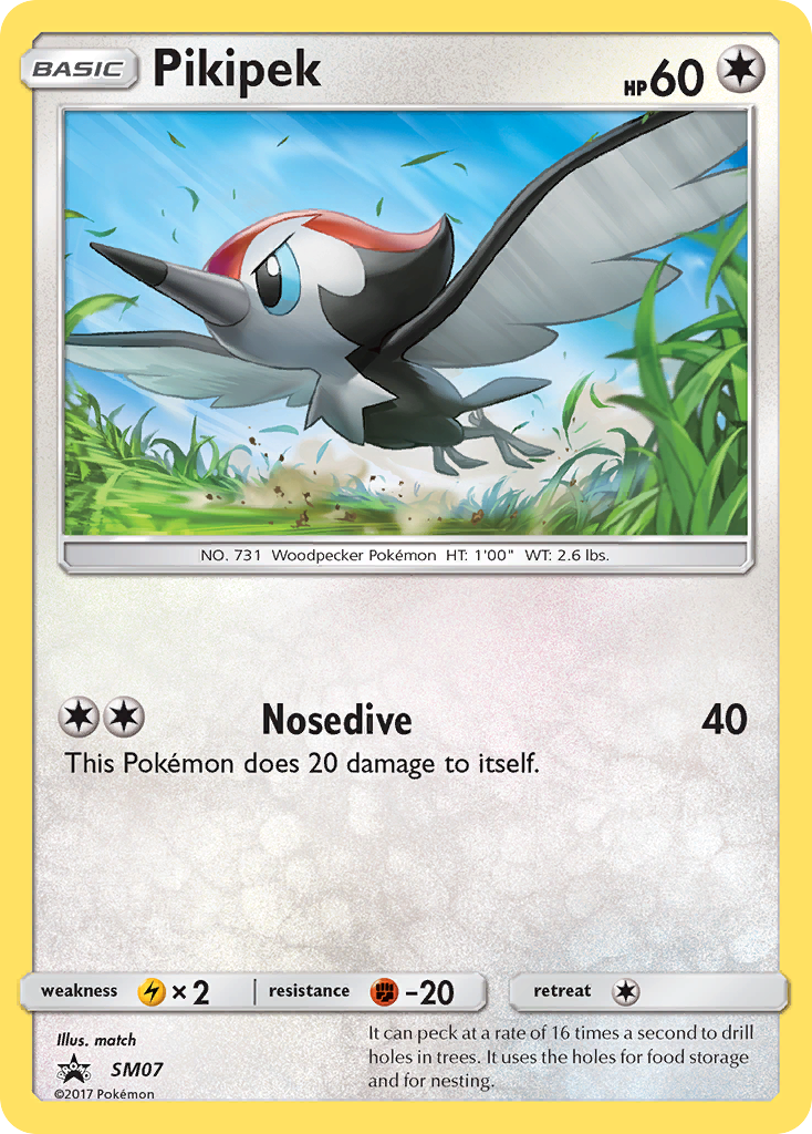 Pikipek (SM07) [Sun & Moon: Black Star Promos] | Good Games Modbury