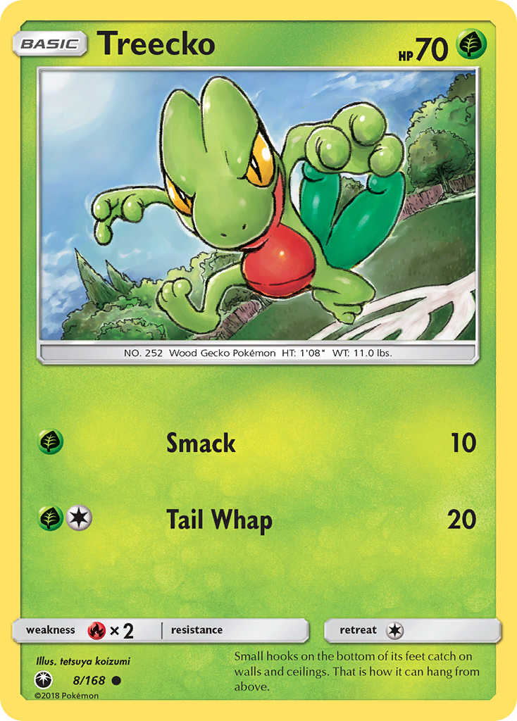 Treecko (8/168) [Sun & Moon: Celestial Storm] | Good Games Modbury