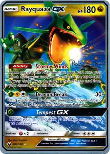 Rayquaza GX (109/168) (Dragones y Sombras - Pedro Eugenio Torres) [World Championships 2018] | Good Games Modbury