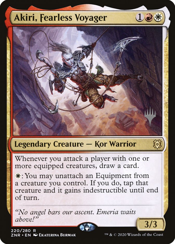 Akiri, Fearless Voyager (Promo Pack) [Zendikar Rising Promos] | Good Games Modbury