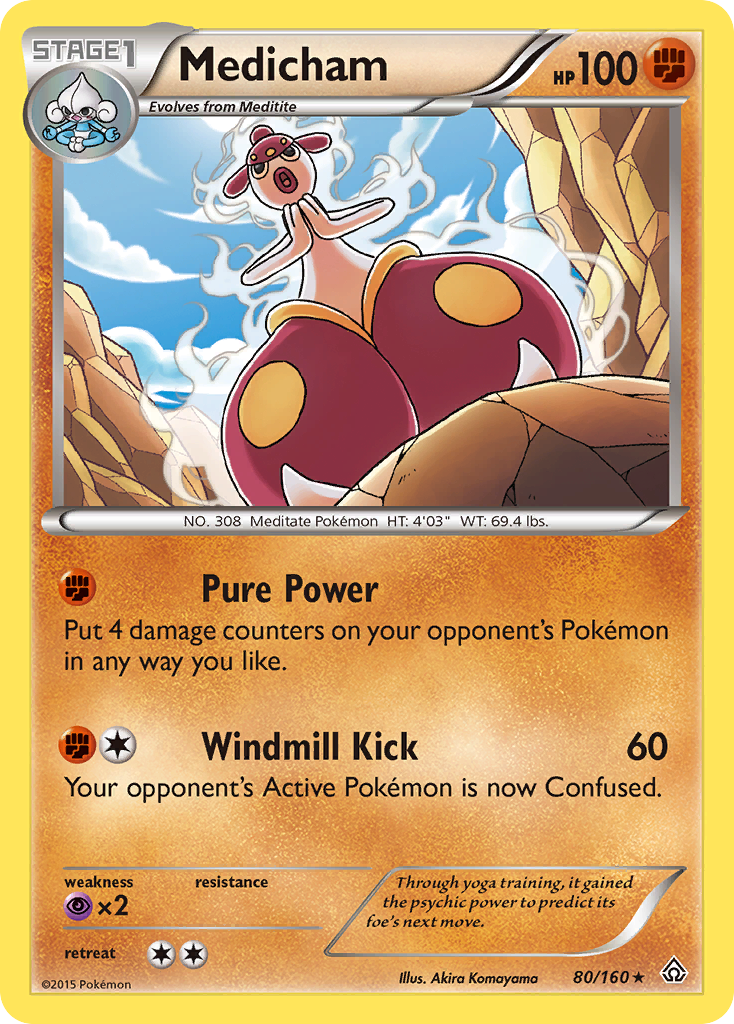 Medicham (80/160) [XY: Primal Clash] | Good Games Modbury