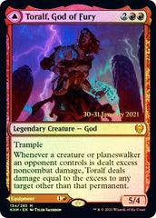 Toralf, God of Fury // Toralf's Hammer [Kaldheim Prerelease Promos] | Good Games Modbury