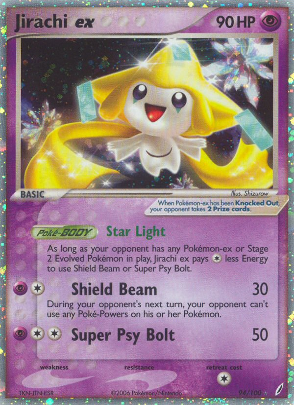 Jirachi ex (94/100) [EX: Crystal Guardians] | Good Games Modbury