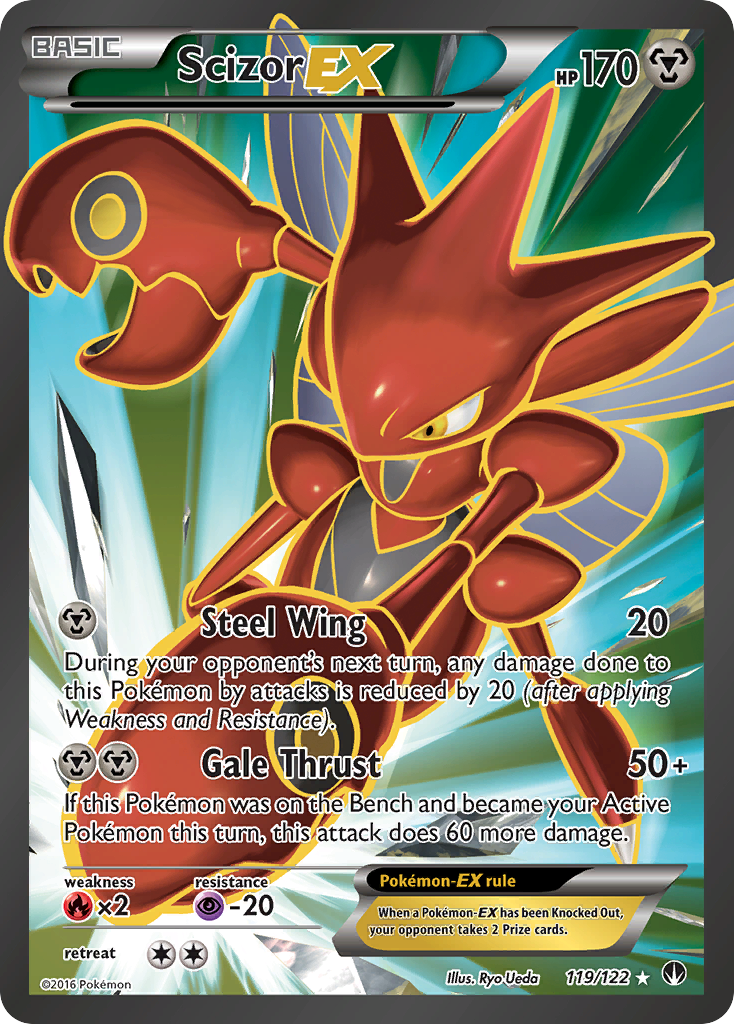 Scizor EX (119/122) [XY: BREAKpoint] | Good Games Modbury