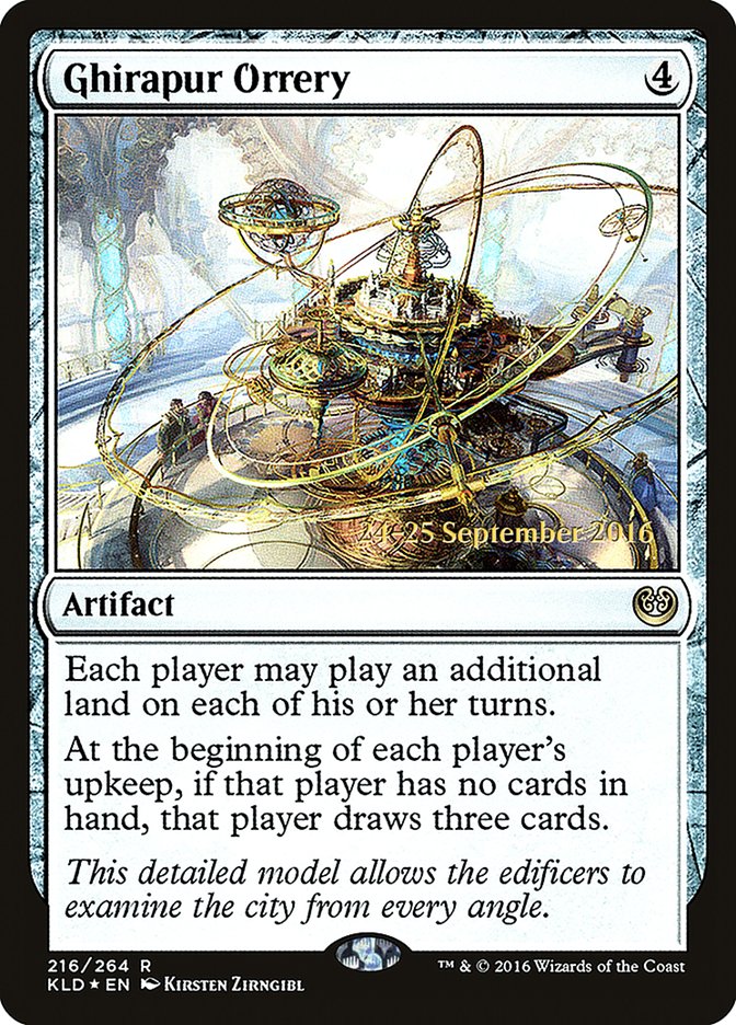 Ghirapur Orrery [Kaladesh Prerelease Promos] | Good Games Modbury