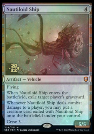 Nautiloid Ship [Commander Legends: Battle for Baldur's Gate Prerelease Promos] | Good Games Modbury