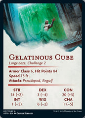 Gelatinous Cube Art Card [Dungeons & Dragons: Adventures in the Forgotten Realms Art Series] | Good Games Modbury