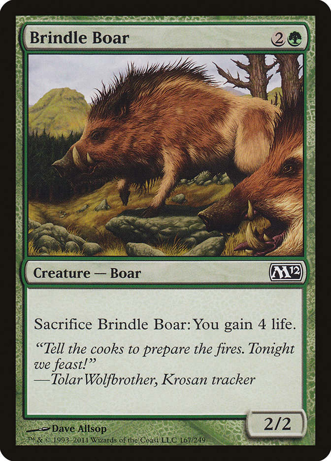 Brindle Boar [Magic 2012] | Good Games Modbury