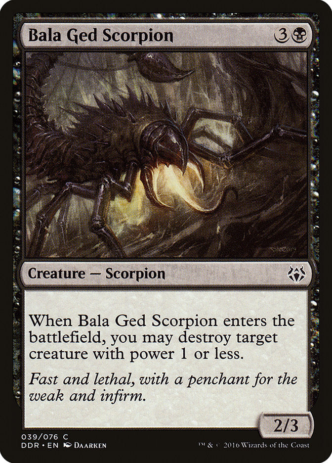 Bala Ged Scorpion [Duel Decks: Nissa vs. Ob Nixilis] | Good Games Modbury