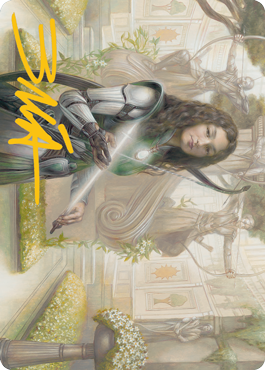 Arcus Acolyte Art Card (Gold-Stamped Signature) [Modern Horizons 2 Art Series] | Good Games Modbury