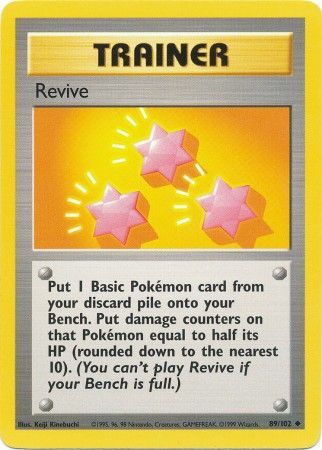 Revive (89/102) [Base Set Unlimited] | Good Games Modbury