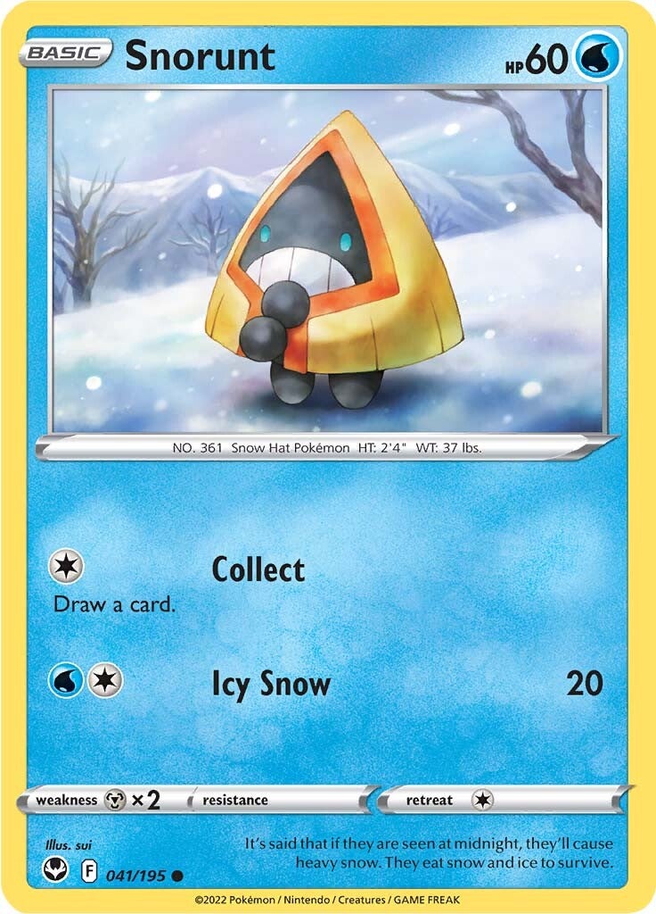 Snorunt (041/195) [Sword & Shield: Silver Tempest] | Good Games Modbury