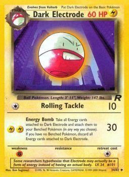 Dark Electrode (34/82) [Team Rocket Unlimited] | Good Games Modbury