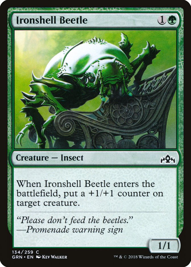 Ironshell Beetle [Guilds of Ravnica] | Good Games Modbury