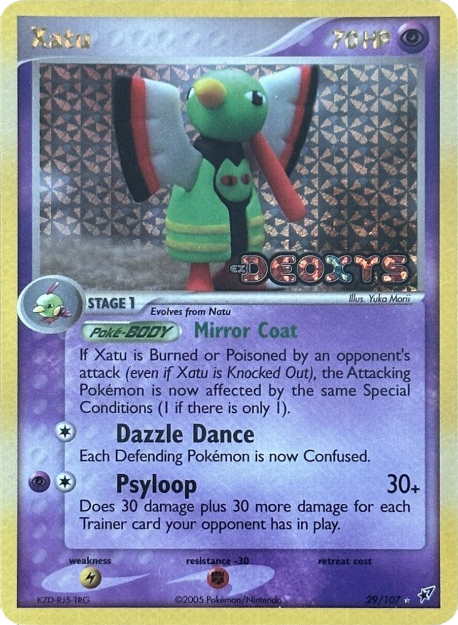 Xatu (29/107) (Stamped) [EX: Deoxys] | Good Games Modbury