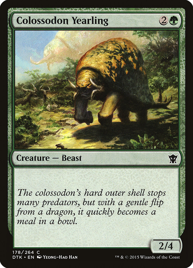 Colossodon Yearling [Dragons of Tarkir] | Good Games Modbury