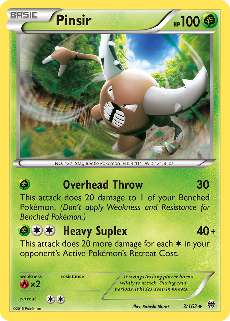 Pinsir (3/162) [XY: BREAKthrough] | Good Games Modbury