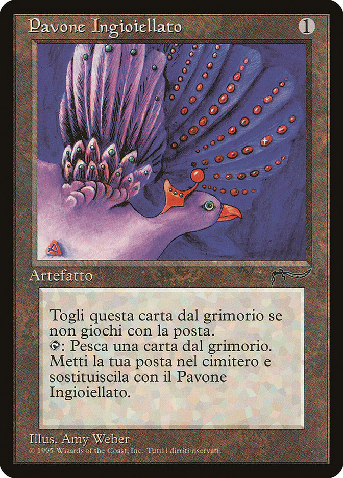 Jeweled Bird (Italian) - "Pavone Ingioiellato" [Rinascimento] | Good Games Modbury
