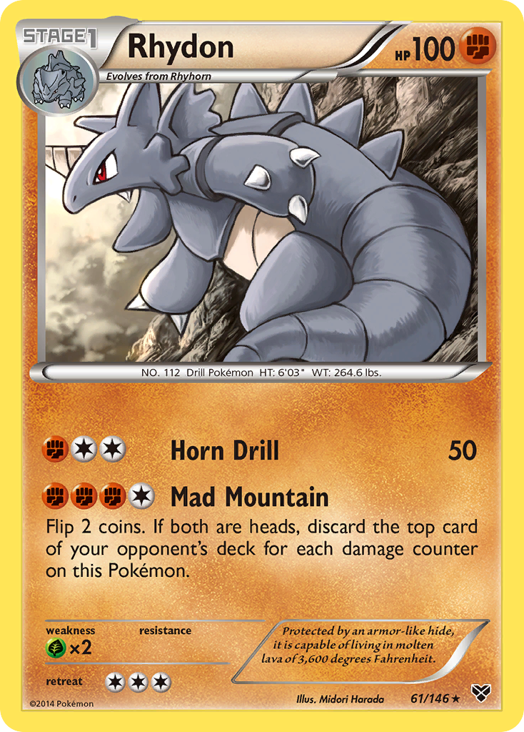 Rhydon (61/146) [XY: Base Set] | Good Games Modbury