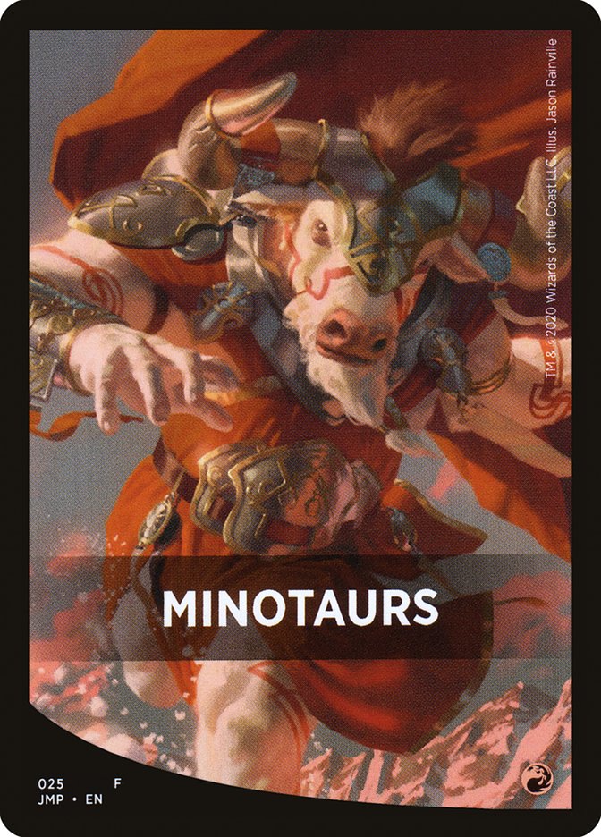 Minotaurs Theme Card [Jumpstart Front Cards] | Good Games Modbury