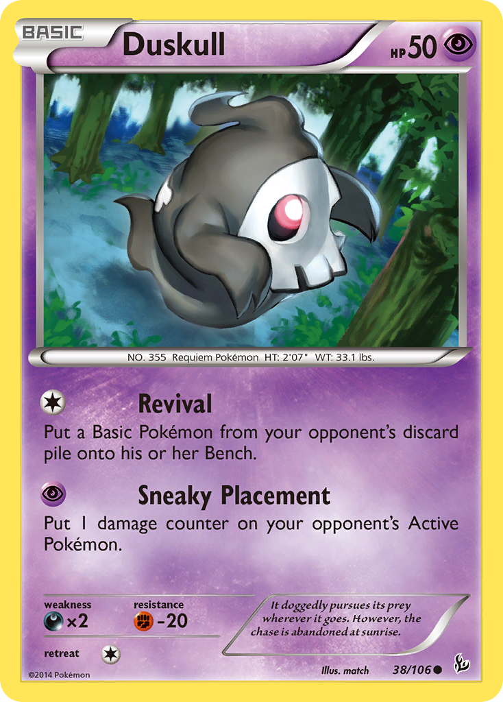 Duskull (38/106) [XY: Flashfire] | Good Games Modbury