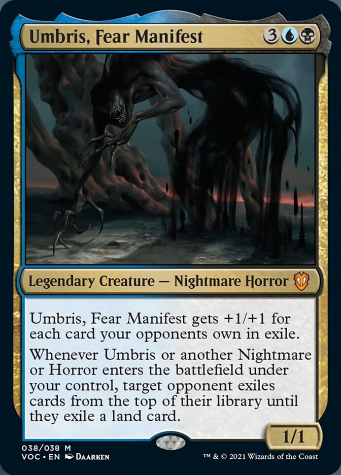 Umbris, Fear Manifest [Innistrad: Crimson Vow Commander] | Good Games Modbury