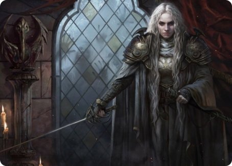 Thalia, Guardian of Thraben Art Card [Innistrad: Crimson Vow Art Series] | Good Games Modbury