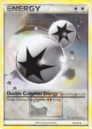 Double Colorless Energy (103/123) (League Promo) [HeartGold & SoulSilver: Base Set] | Good Games Modbury