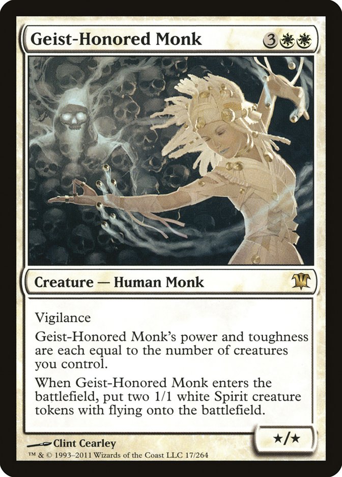 Geist-Honored Monk [Innistrad] | Good Games Modbury