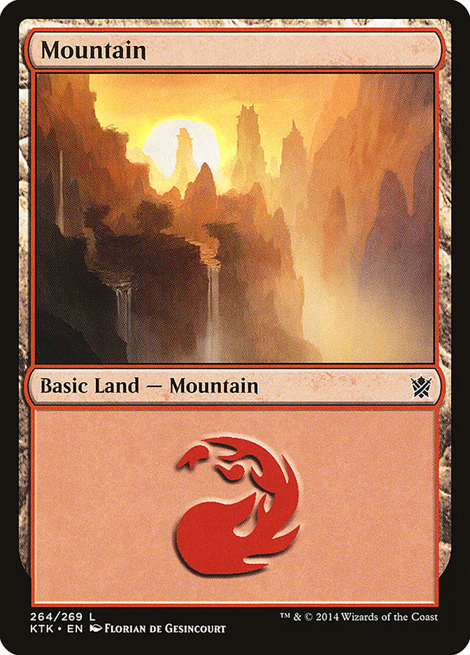 Mountain (264) [Khans of Tarkir] | Good Games Modbury