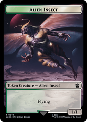 Alien Angel // Alien Insect Double-Sided Token [Doctor Who Tokens] | Good Games Modbury