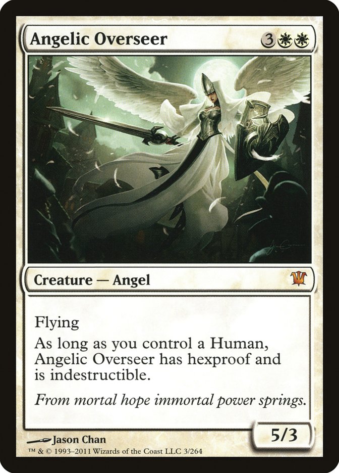 Angelic Overseer [Innistrad] | Good Games Modbury