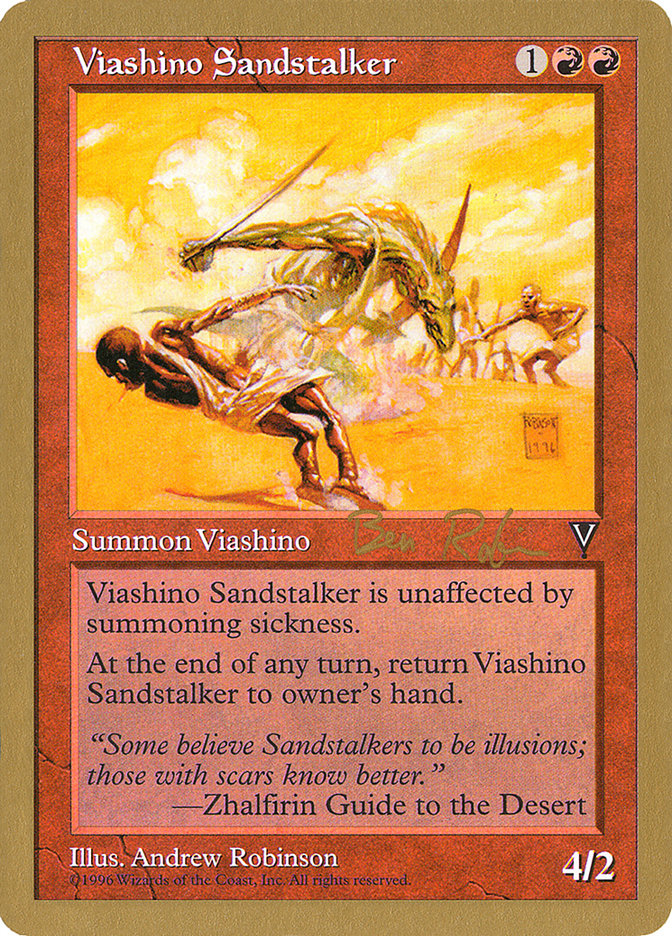 Viashino Sandstalker (Ben Rubin) [World Championship Decks 1998] | Good Games Modbury