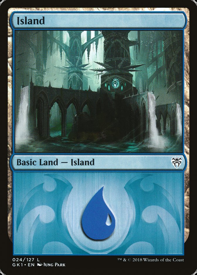 Island (24) [Guilds of Ravnica Guild Kit] | Good Games Modbury