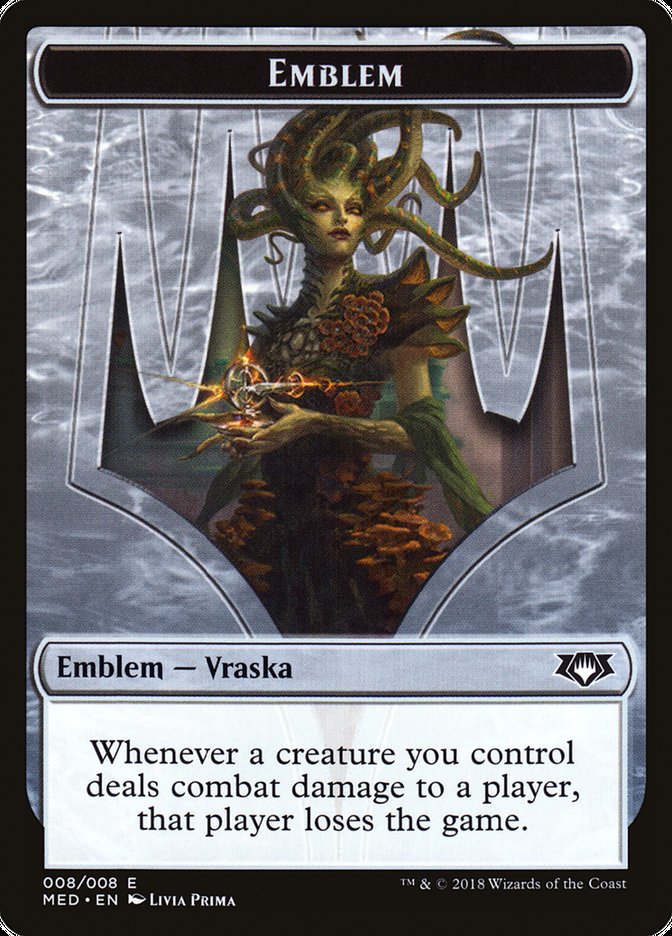 Vraska, Golgari Queen Emblem [Mythic Edition Tokens] | Good Games Modbury