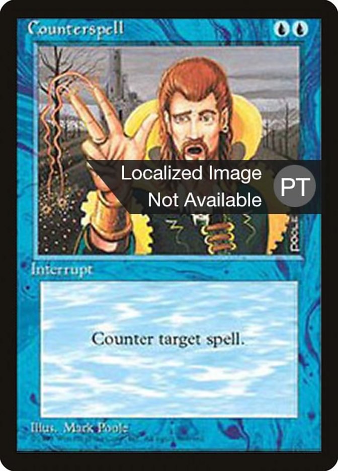 Counterspell [Fourth Edition (Foreign Black Border)] | Good Games Modbury