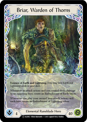 Briar, Warden of Thorns // Titan's Fist [U-ELE062] (Tales of Aria Unlimited)  Unlimited Normal | Good Games Modbury