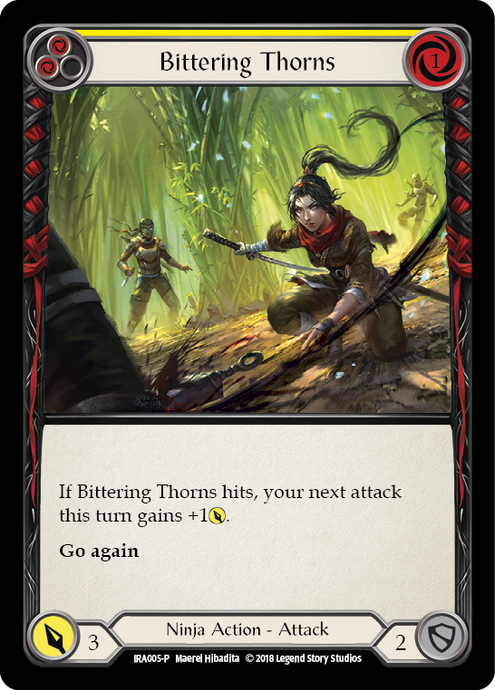 Bittering Thorns [IRA005-P] (Ira Welcome Deck)  1st Edition Normal | Good Games Modbury