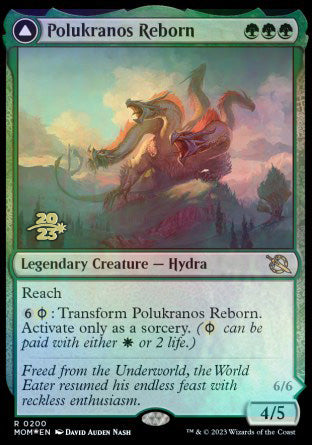 Polukranos Reborn // Polukranos, Engine of Ruin [March of the Machine Prerelease Promos] | Good Games Modbury