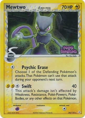 Mewtwo (24/110) (Delta Species) (Stamped) [EX: Holon Phantoms] | Good Games Modbury