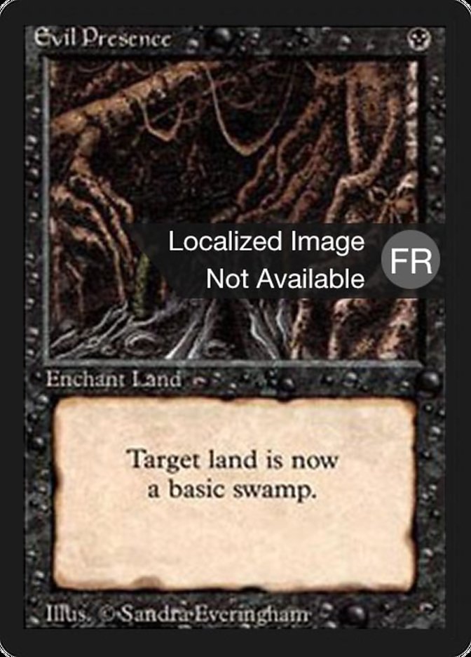 Evil Presence [Foreign Black Border] | Good Games Modbury