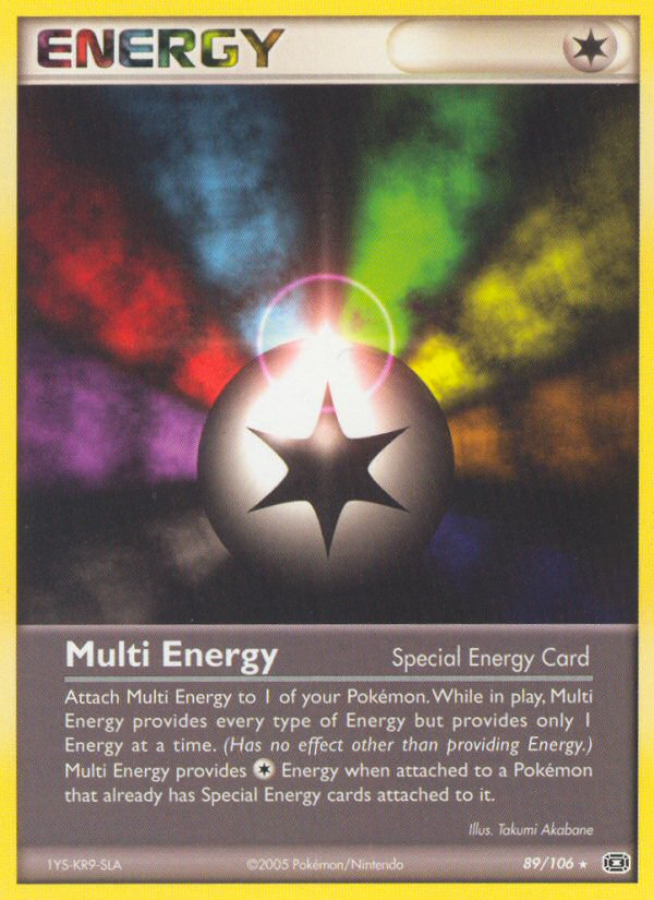 Multi Energy (89/106) [EX: Emerald] | Good Games Modbury