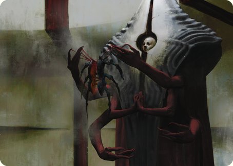 Vivisection Evangelist Art Card [Phyrexia: All Will Be One Art Series] | Good Games Modbury