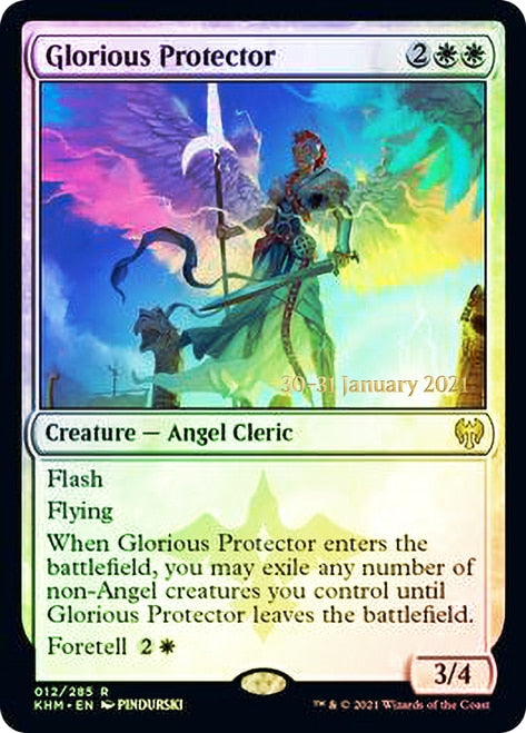 Glorious Protector [Kaldheim Prerelease Promos] | Good Games Modbury